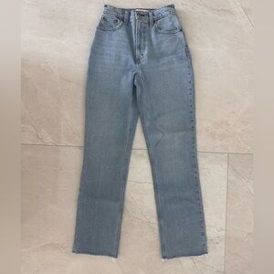 Abercrombie & Fitch 90’s Straight ultra high rise NWT